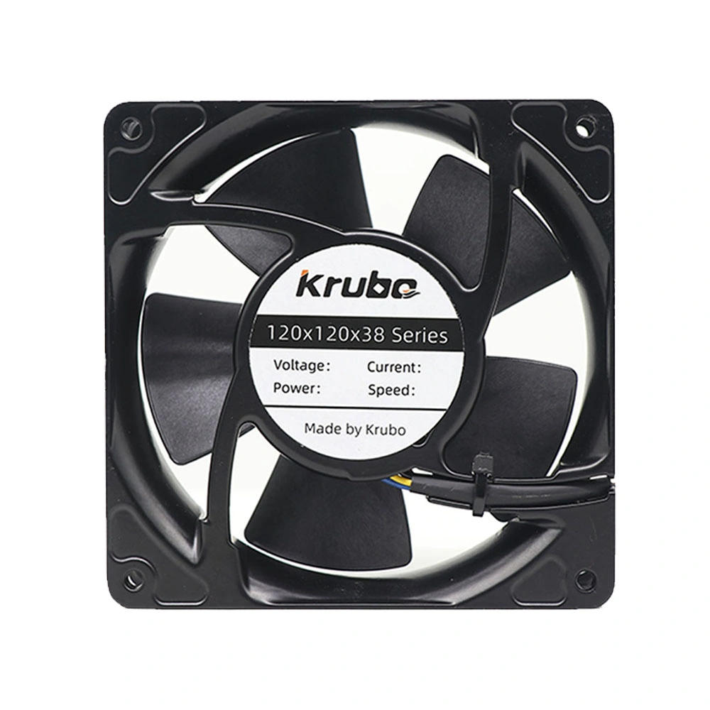 Ventilador axial de DC 24VCC 0,15 a 2800rpm K-DC12038-A24-28h