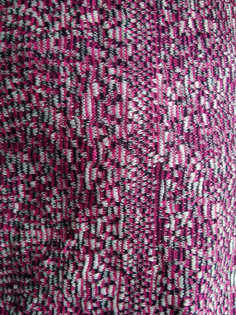 Double Layers Wool Blenched Jersey Fabric