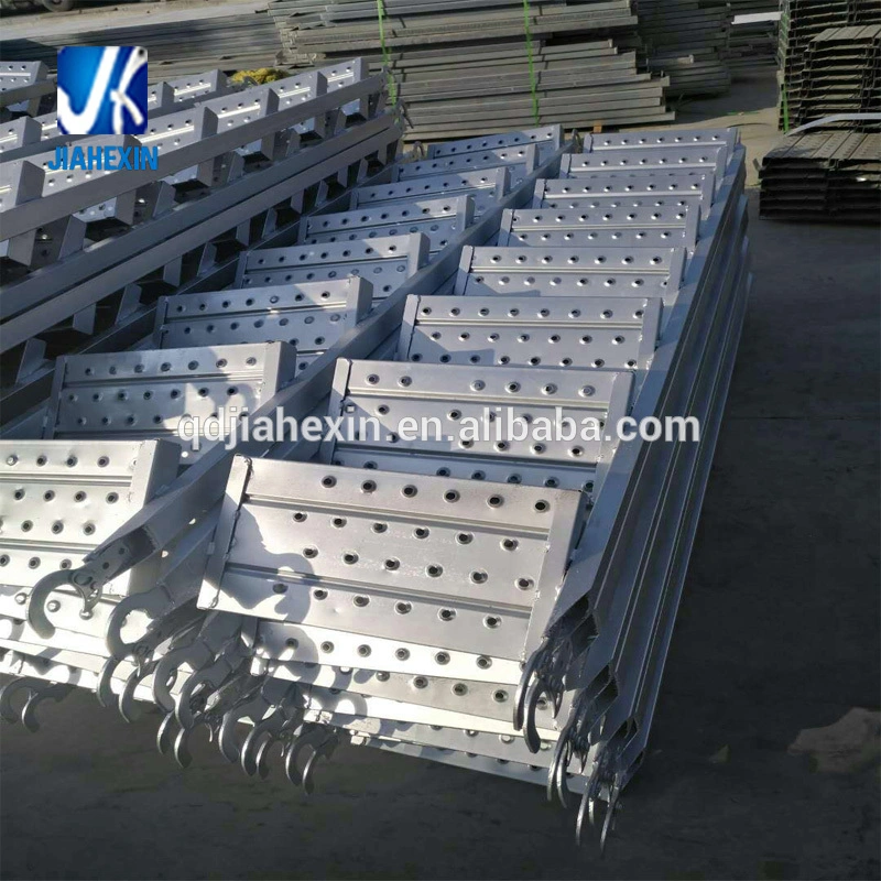 Qingdao Manufacturer Prefabricated Galvanized Steel Stringer Metal Steel Stairs