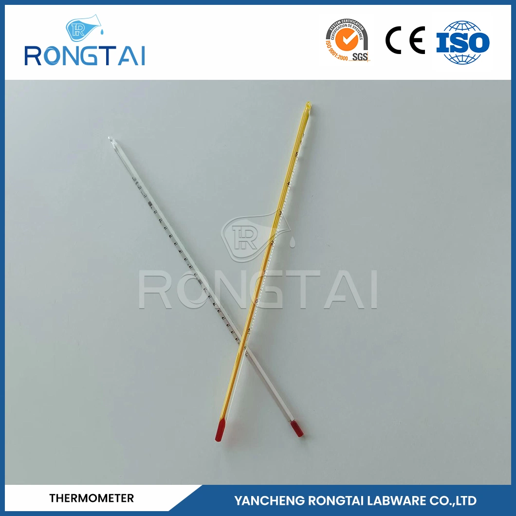 Rongtai Industrial Thermometers Manufacturing Mercury Thermometer High Temperatures China Mercury Free Thermometer