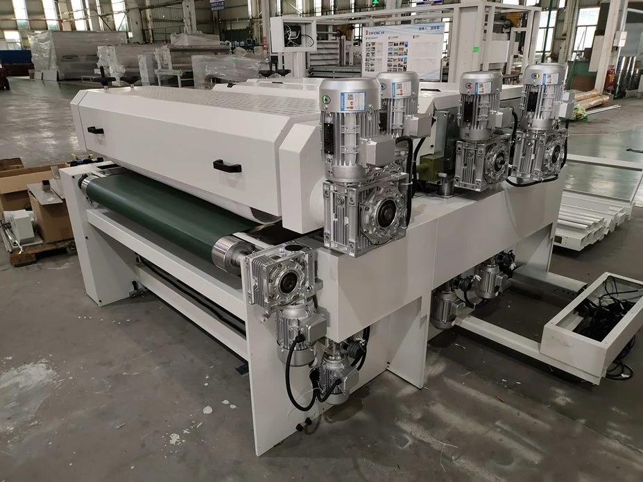 Melhor Preço China Reverso Lacquer Roller Coater Máquina de Revestimento UV para Móveis