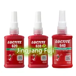 Loctiter 601 603 609 620 640 640 638 648 680 Pieza del cilindro retenedor de cojinete pegamento retención anaeróbica de pegamento líquido epoxi 50ml