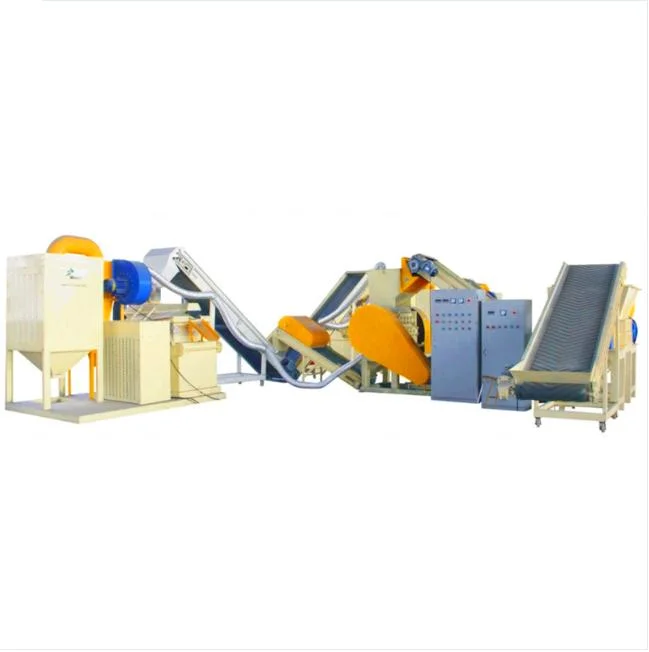 Industrial Waste Pipe Copper Wire Cable Scrap Separator Best Price Heavy Duty Granulator Equipment Recycling Machine Integrated Pelletizer Cable Peeling Machine