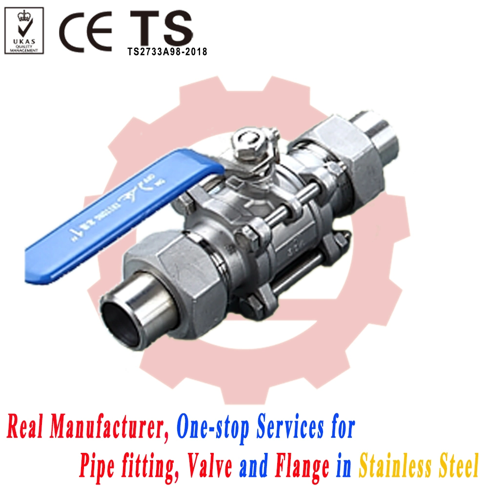 Excellent Quality Stainless Steel Anti Blow-out Stem Ball Valve