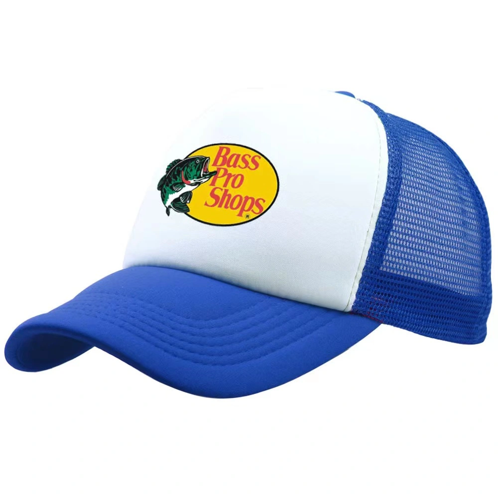 Disponible Personalizar buena calidad malla de poliéster Verano Sun Gorros de golf