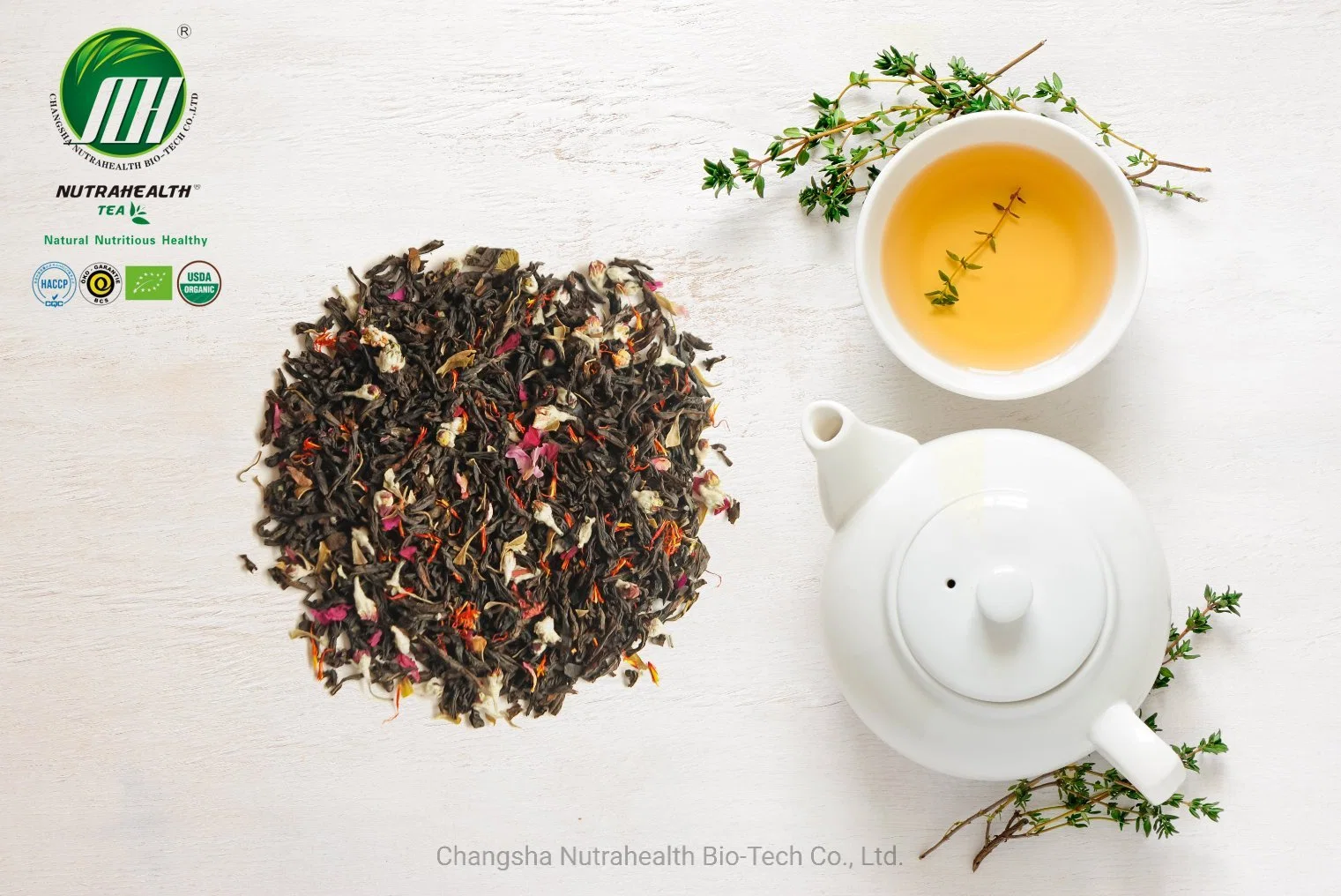 Gesundheit Sourseife-Lychee Schwarzer Tee Fruchtgeschmack Tee