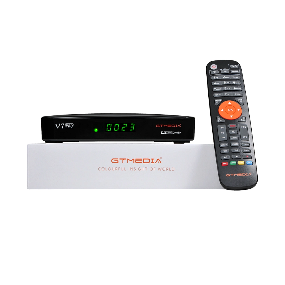 Gtmedia V7 PRO наземным ресивером спутниковое ТВ приемник FHD DVB-S2, T2 Combo H. 265 основных 10 CCAM Ca Card