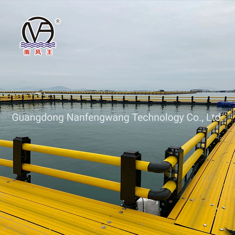 Square HDPE Leisure Net Cage for Marine Fishery Breeding