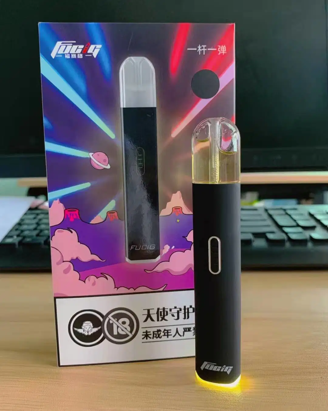 Слоеные пирожки бар перезаряжаемые Электронные сигареты Adjuatable Vape пера