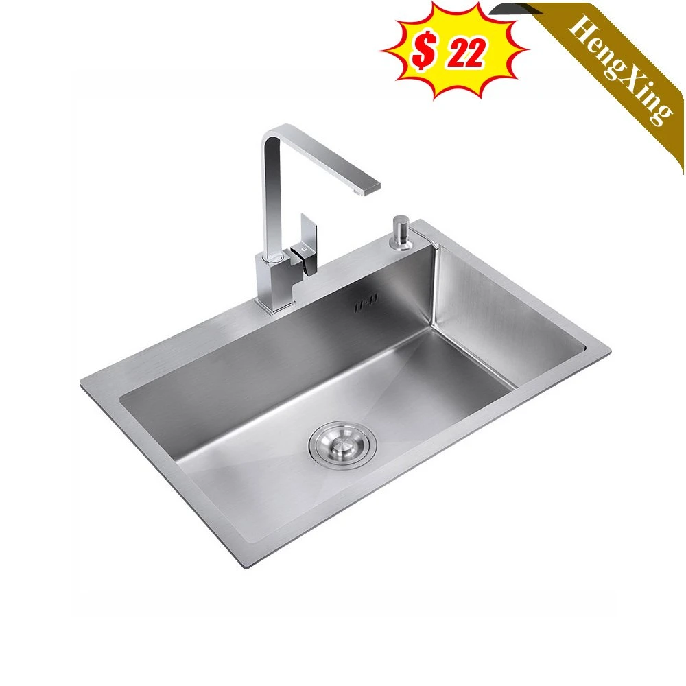 Wholesale Price Kitchenware Home Kitchen Furniture Kitchen Sanitary Ware Stainless Steel Modern Kitchen Sink (UL-22FD123)