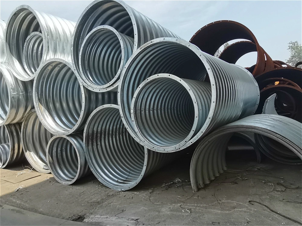 Corrugated Culvert Pipe Used Corrugated Metal Plate for Sale