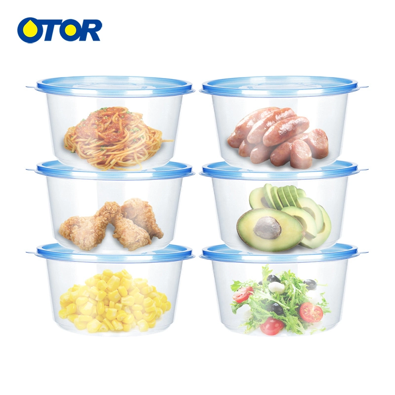 OTor 10oz-60oz Lebensmittelaufbewahrung Kunststoff Lebensmittel Conatainer Mahlzeit Prep mit Deckel