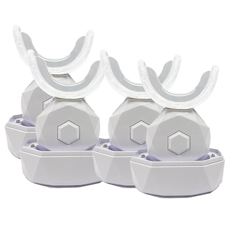 Wireless Portable Rechargeable Cost-Effective Cold Teeth Whitening Kit Plus Product with LED Light Daily Home