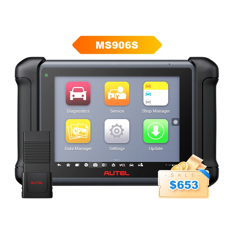 Original OBD2 Autel Altar Maxisys Ms906s Ms906 PRO Ms906bt Ms906ts Ms 906 Bt 906ts Maxicom Mk906bt Ms906PRO Car Escaner Machine Diagnostic Scanner Tool