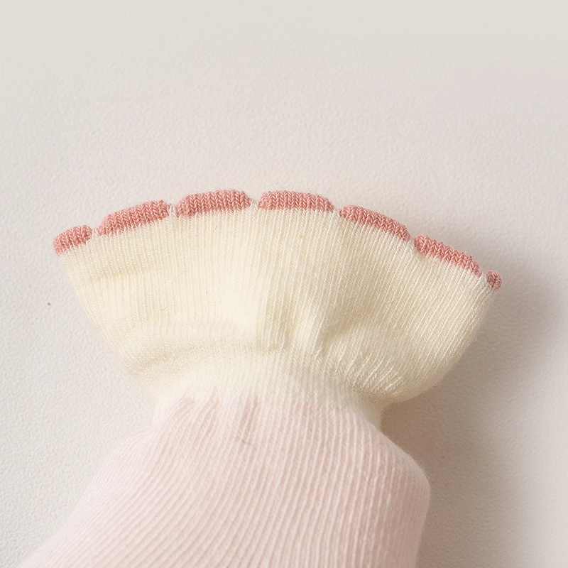 Chaussettes de bébé et enfants nouvelle longue des Chaussettes pour Bébé de l'équipage Toddler Fluorescent Slouch Socks pour enfants en coton peigné de couleur de bonbons