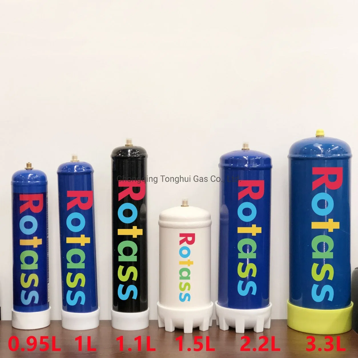 Rotass 99.95% Purity 615g 1L N2o Cartridge OEM Support Nitrous Oxide Laughing Gas Canister Whipped Cream Charger for Whip Cream