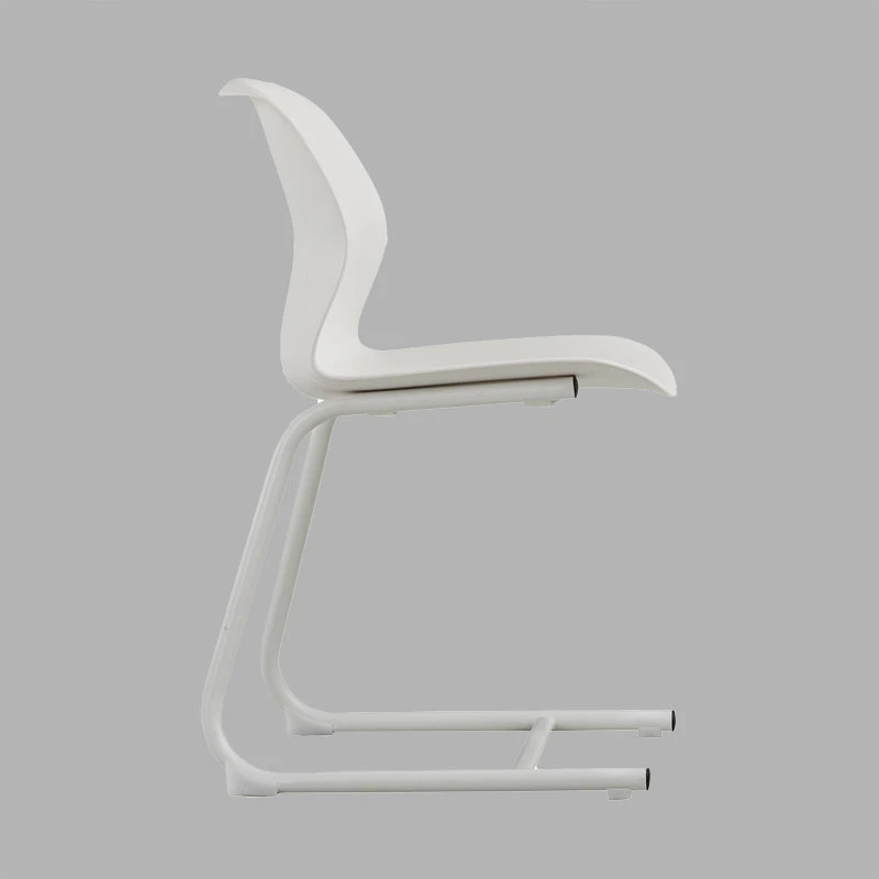 Hot Sale Modern Nordic Home Kitchen Restaurante Cafe Silla Dining Plástico branco