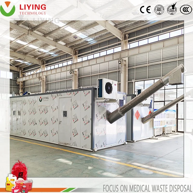 Hot-Sell Professional on-Site Hazardous Medical Rubbish Disposal Machine Waste Management System