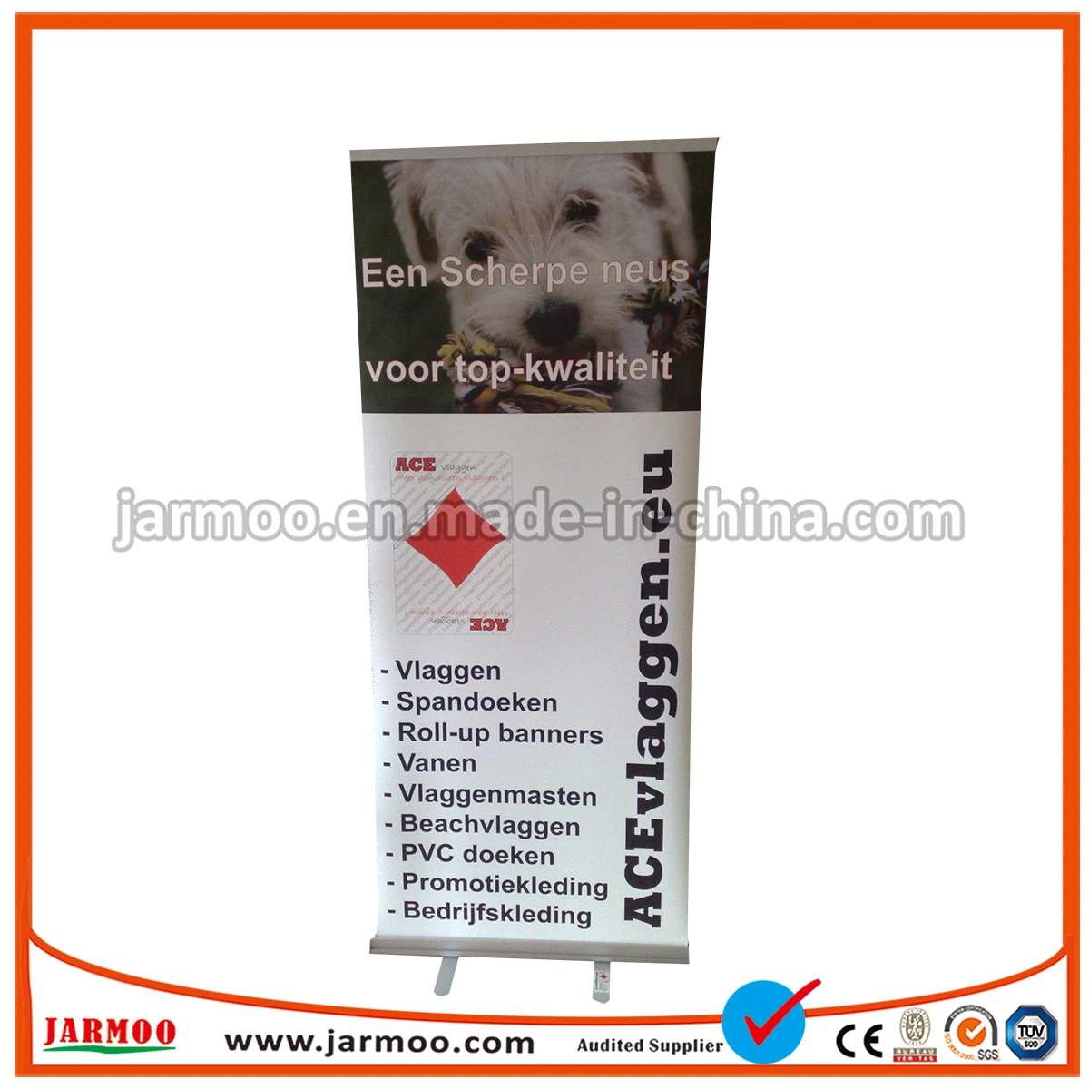 Conception sans promotion populaire Roll Up Display