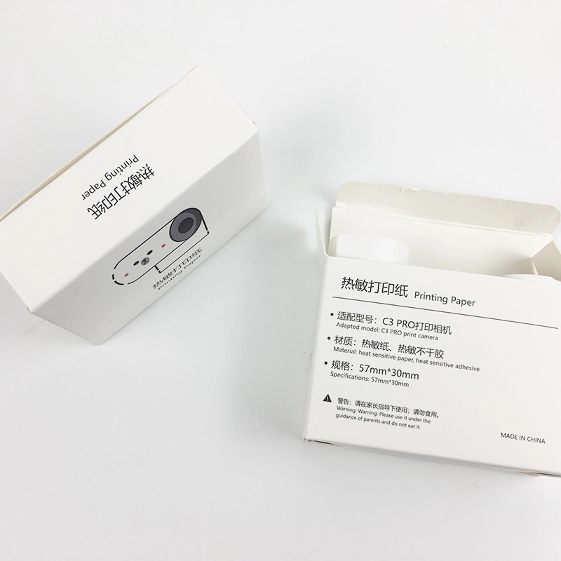 57mmx30mm Roll Direct Thermal Paper Printing Paper for C3 PRO Print Camera