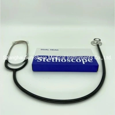 Medical Cardiology Class III Dual Stethoscop with Single Case in Best Price