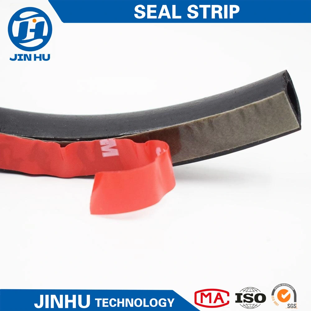 Chinese Suppliers Wholesale of Factory Soundproof EPDM Rubber Sealing Strip D Type Weather Strip for Door