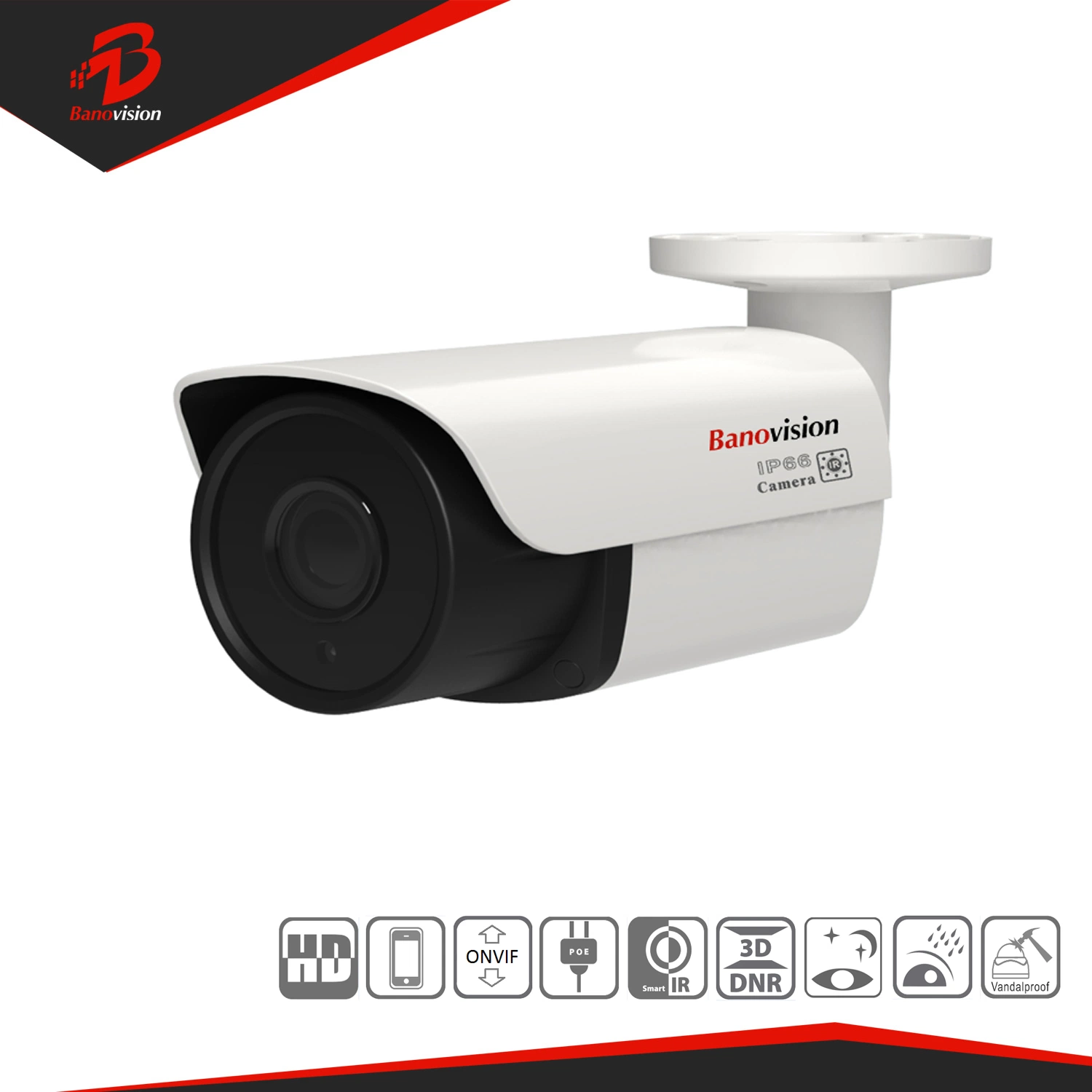 1MP de vidéosurveillance HD Bullet 4 en 1 caméra de surveillance