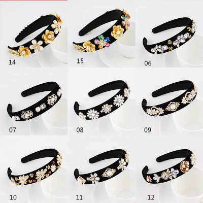 Luxurious Hairband Diamond Hair Accessories for Lady