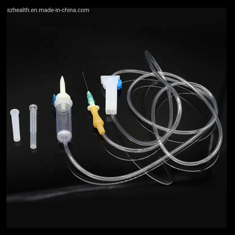 Parts of IV Infusion Set for Pediatric Infusion Pump Set