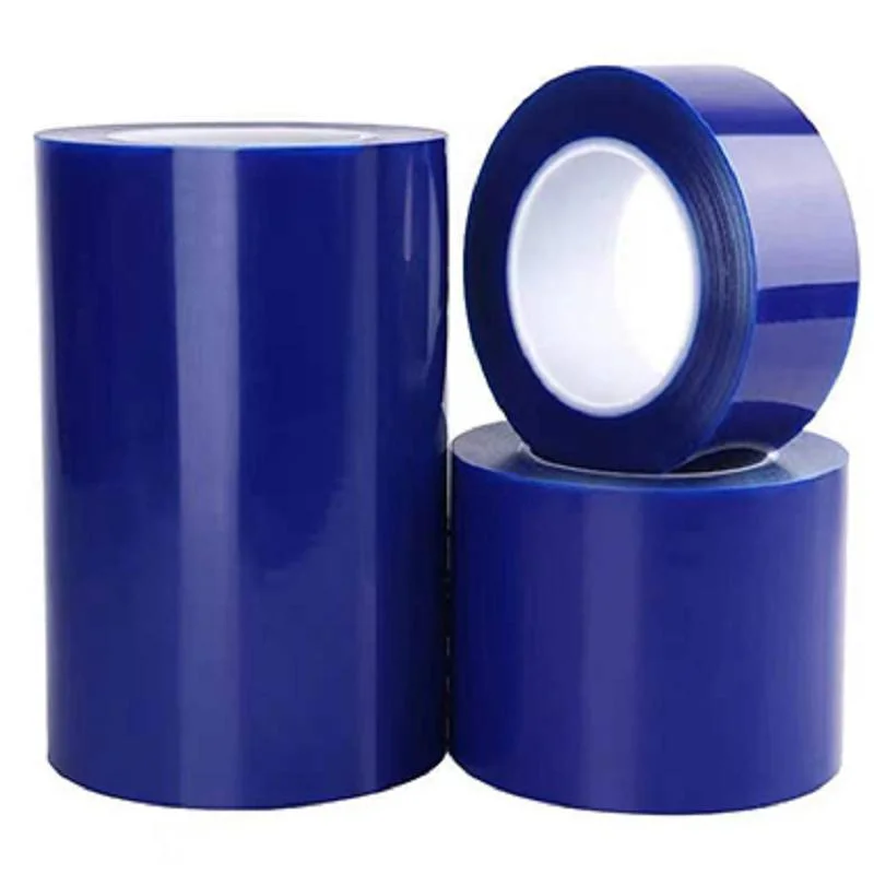 25um~150um No Residual Glue Self Adhesive Transparent PE Polyethylene Protective Film for Protection During Production Processing Transportation Storage and Use