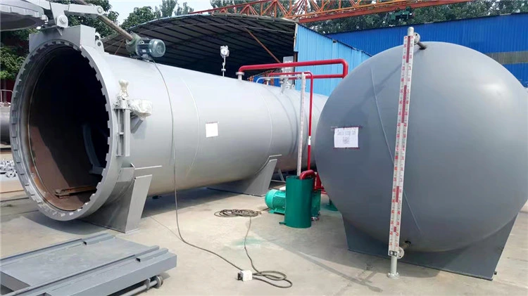 Machines de traitement du bois autoclave pour cuve d'imprégnation du bois