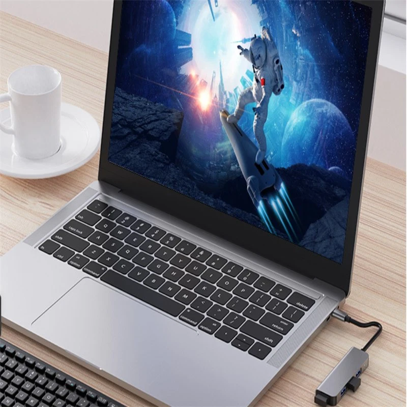 Laptop 3.0hub One to Four Splitter USB C Hub