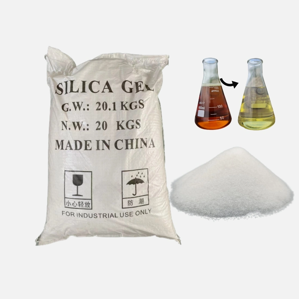 Top Quality Silica Gel Microspheres 80-120 for Black Diesel Bleaching