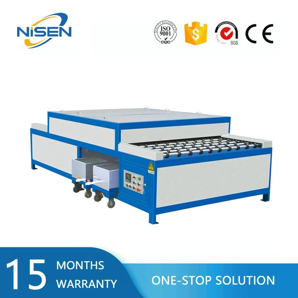 Nisen Bx1600 Horizontal Glass Washing and Drying Machine Window Cleaning Machine