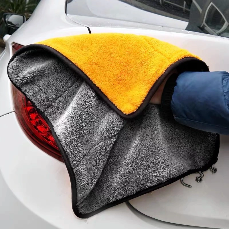 840G/M2 38*45cm Microfiber Coral Fleece Cloth Car Auto Cleaning Clean Cloth