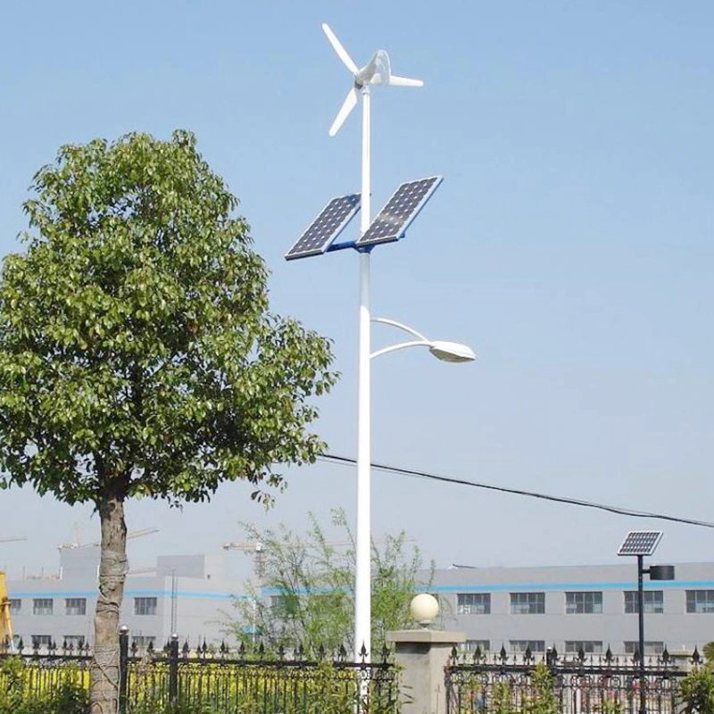 Новый дизайн Wind Solar Hybrid Street Light Solar Street Light На улице