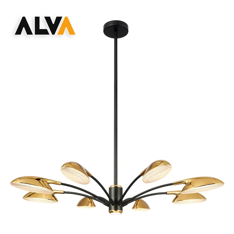 Alva / OEM Aluminium & Acrylic 12W Light Fixtures Modern LED Wall Lamp