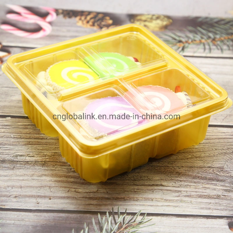 Plastic Container Custom Food Containers Used in Pastry and Nut Packaging