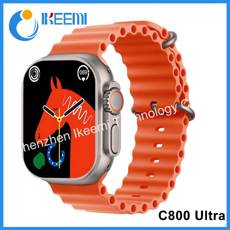 Ultra Smartwatch 46/49 mm de gran pantalla girar tres botones completamente la función Reloj inteligente Smartwatch