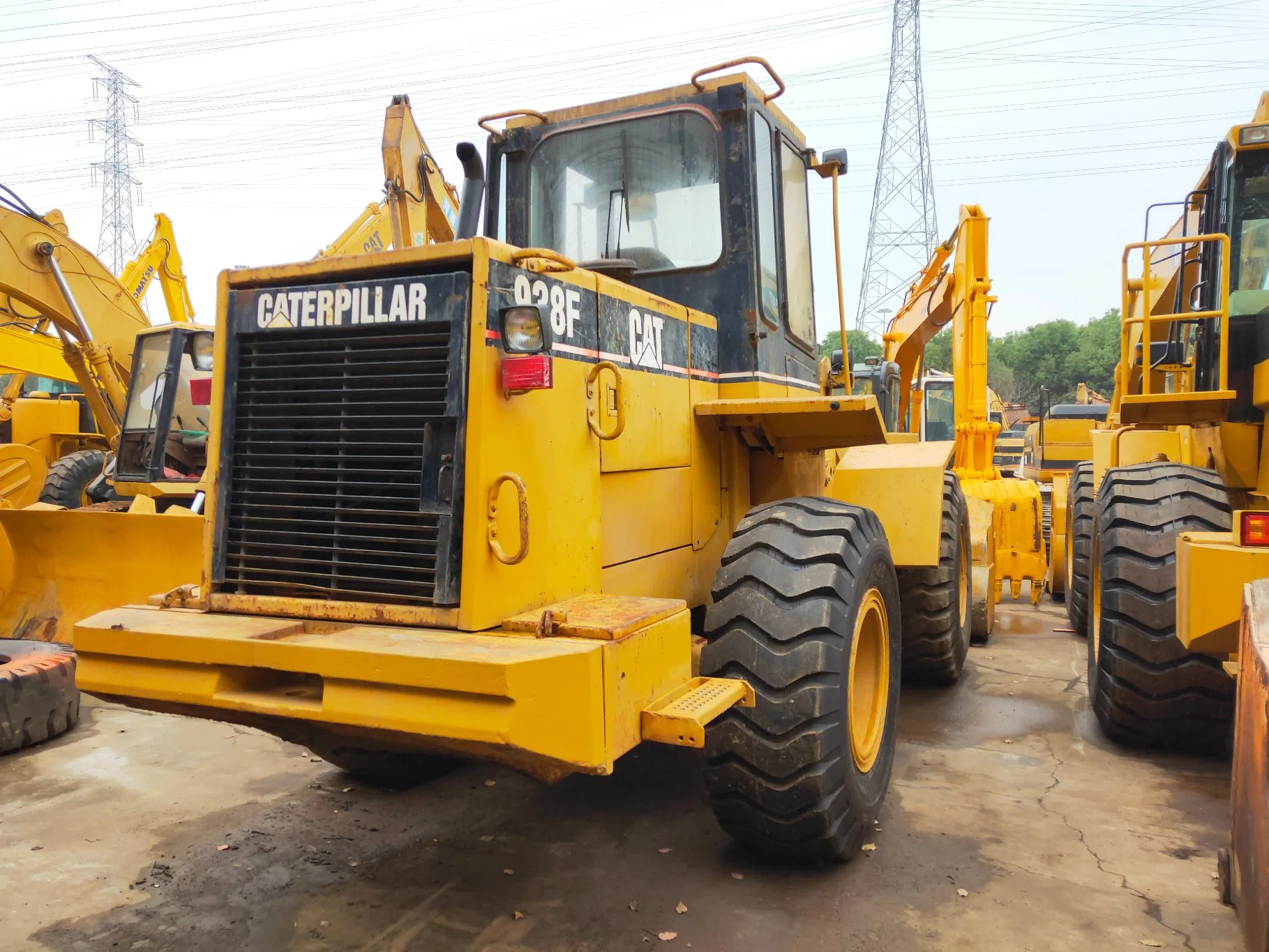 Used Caterpill Ar Small Hydraulic Wheel Loader Cat 938f