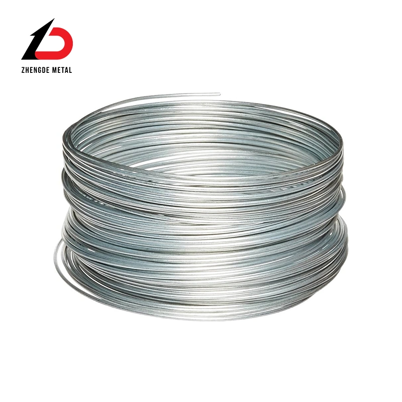 China Supplier High Tension Bwg 20 21 22 Swg 12 14 Gauge 15 16 17 Hot Dipped Zinc Coated Galvanized Steel Wire for Manufuacturing Building Packaging