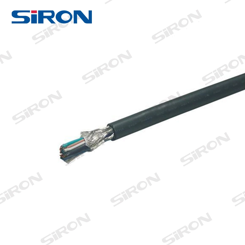 Siron X130 Twisted Pair Shielded Cable Multi Core Double Shielded Signal Wire Control Computer Cable for Pulse or Encoder Signal Transmission
