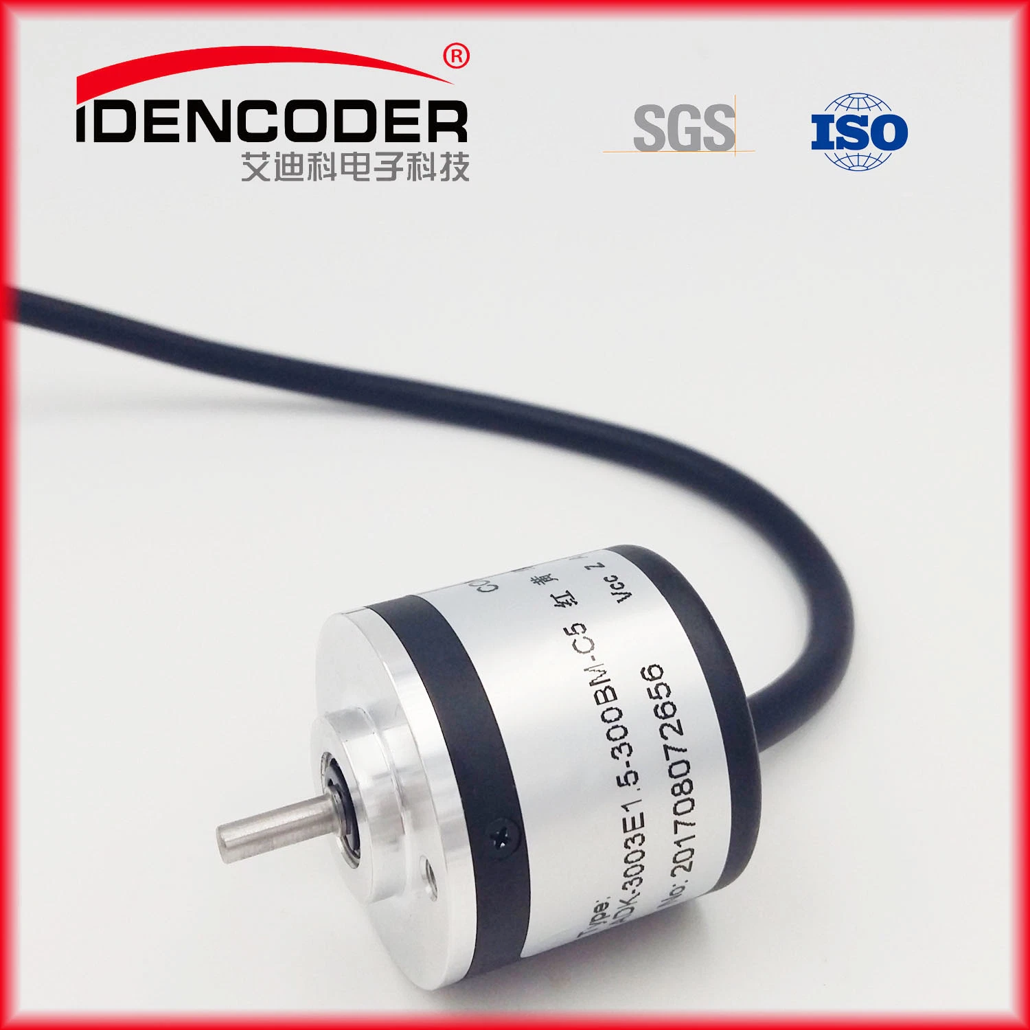 Adk A25L4 Outer Dia. 25mm Shaft Dia. 4mm Mini Shaft Encoder Smart Sensor