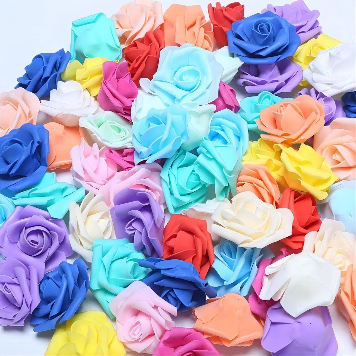 OEM Factory Customized Foam Roses Artificial Foam Rose Flower Foam Small Flowers EVA Foam Flowers Wedding Decoration Foam Flowers Manufacturer in China