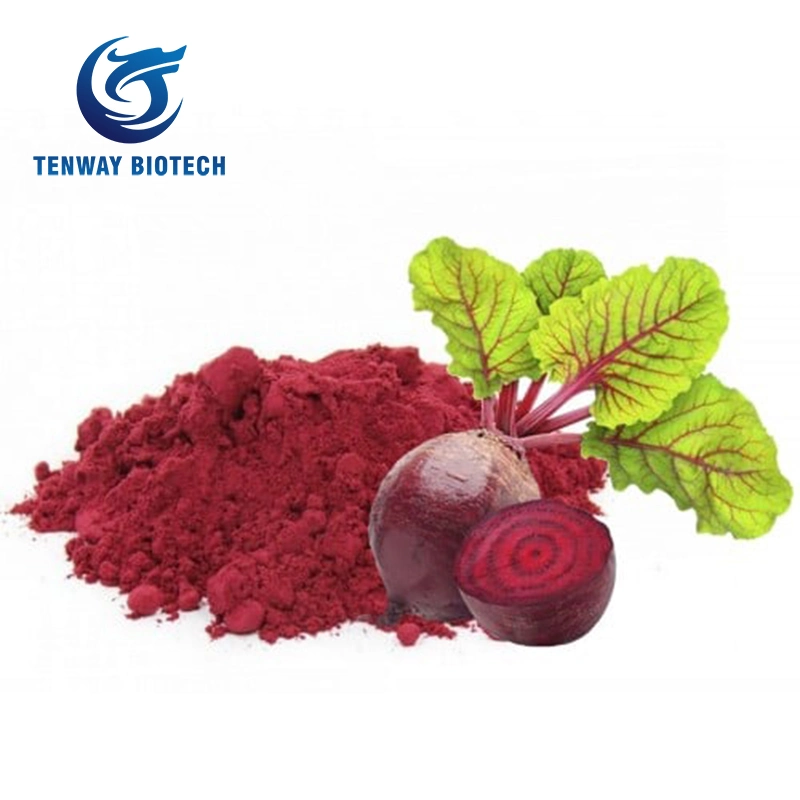 Organic Food Ingredient Beetroot Powder Extract Beet Red Pigment /Red Betalains / Betacyanin Pharmaceutical Grade for Medical