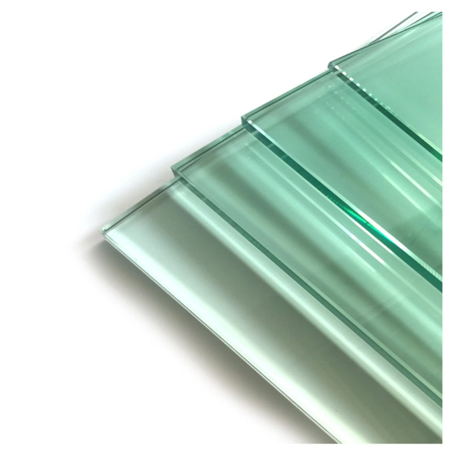 6.38mm-16.76mm Clear and Colored Safety Laminated Tempered Glass