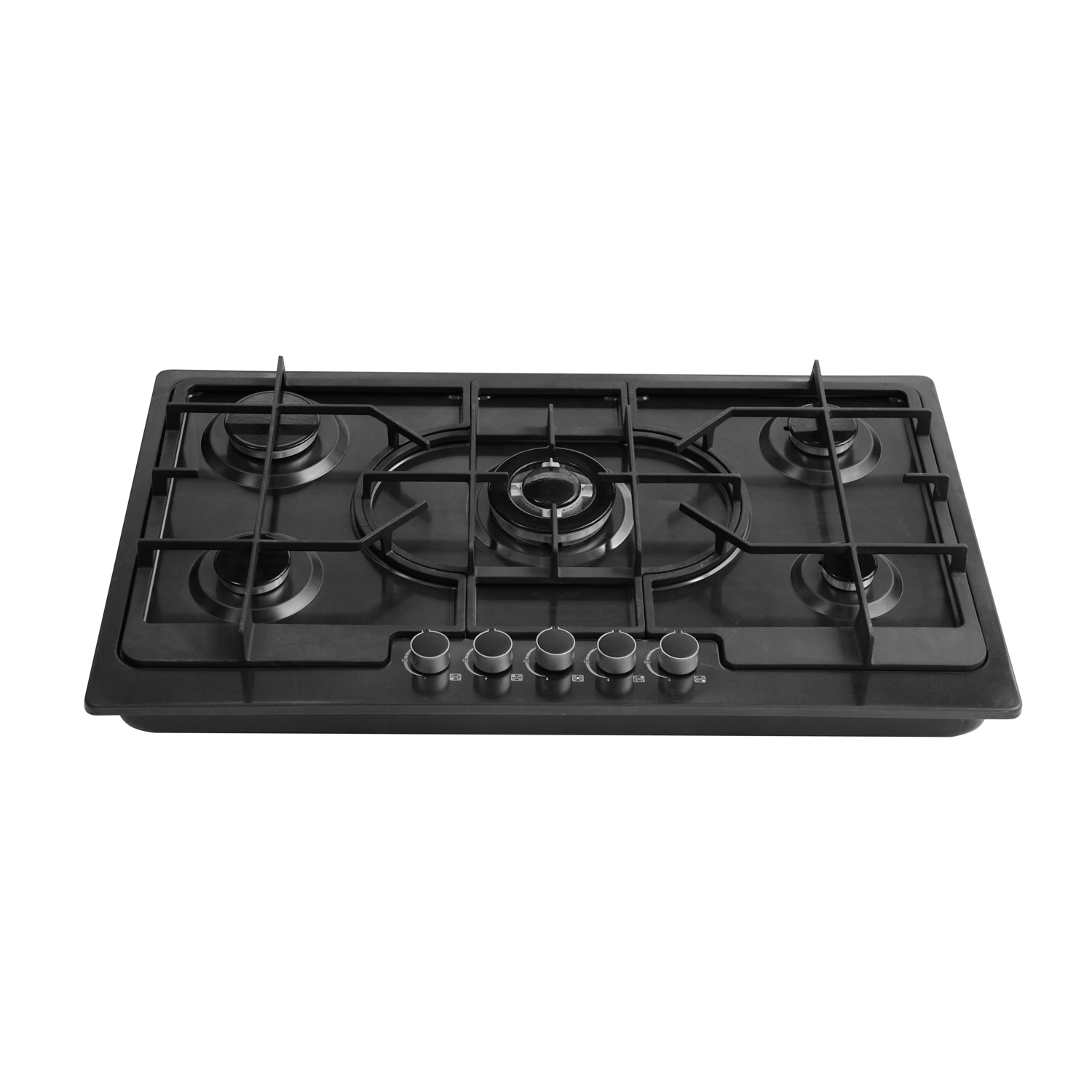 5 aço inoxidável queimadores de gás de cozinha Cooktop incorporado no aparelho