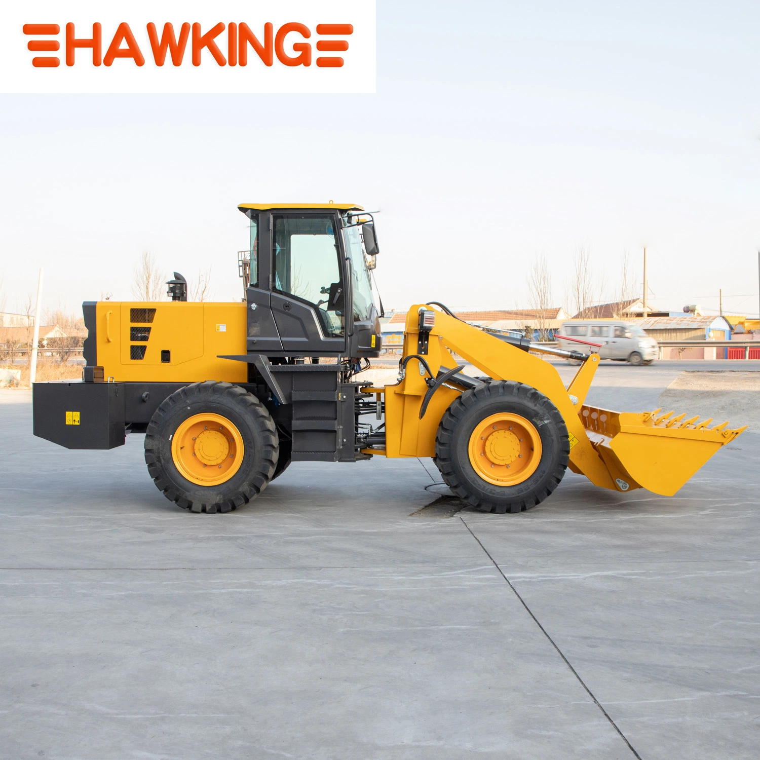 Wheel Loader Material Handling Truck Construction Machinery Loader for Sale Chinese Loader