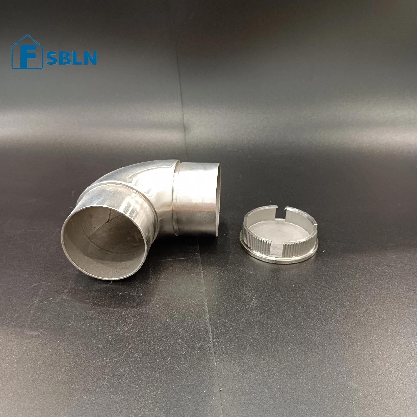 Staircase Components - Stainless Steel Accessories for Glass Door Handrails Glass Connectors