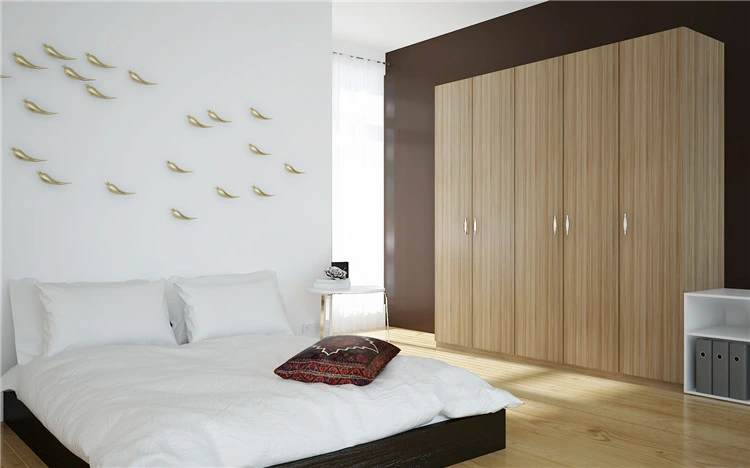 European Standard Latest Door Design Fair Price Furniture Built in Wardrobe